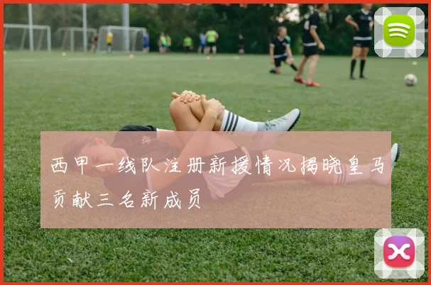 西甲一线队注册新援情况揭晓皇马贡献三名新成员